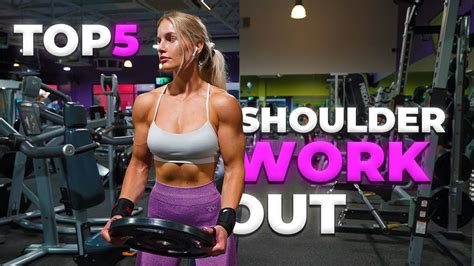 My Top 5 Shoulder Workouts 🥵 Youtube