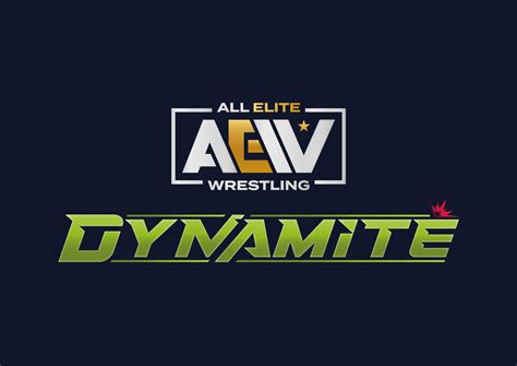 Aew Dynamite Logo by massimodelprete1987 on DeviantArt