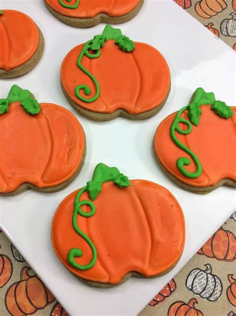 Pumpkin Spice Cut Out Sugar Cookies Well If She Can Do It