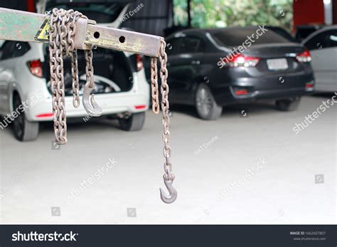 Car Drag Chains Garage Chains Floated Stock Photo 1662607807 Shutterstock