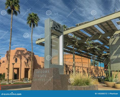 Arizona State University Tempe Campus Editorial Photography Image Of