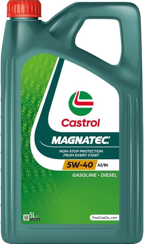 Amazon Fr Castrol Huile Moteur Magnatec 5W 40 A3 B4 5 Litre