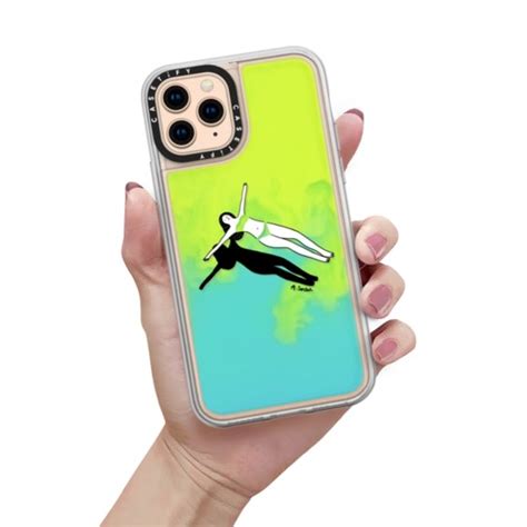 Casetify Casetify Swimming Pool Neon Sand Case IPhone11 Pro Lightec