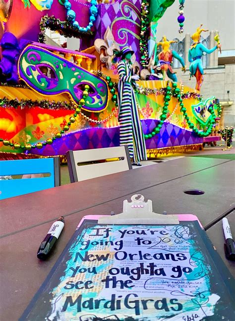 Mardi Gras Art New Orleans Fat Tuesday Bourbon Street Travel - Etsy