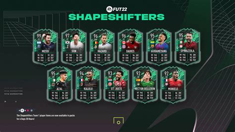 Fifa 22 Shapeshifters Guide Sees Lionel Messi Get A 99 Rated Cf Card Gamesradar