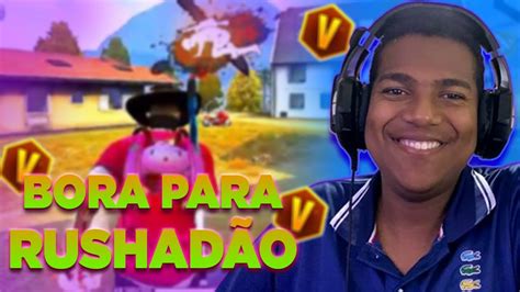 FREE FIRE AO VIVO RUMO AO MESTRE JOGANDO RANQUEADA CAMP HOJE