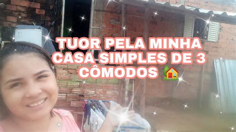 TUOR PELA MINHA CASA SIMPLES DE 3 CÔMODOS Porque eu parei o canal