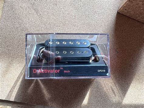 DiMarzio DP219BK D Activator Neck Humbucker Reverb