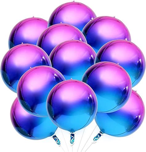 Amazon Katchon Purple Galaxy Balloons Inch Pack Of