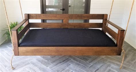 Diy Porch Swing Bed Outdoor Bed Swing Daybed Swing Diy Swing Patio