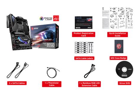 Buy Online Msi Mpg B550 Gaming Carbon Wifi Motherboard Computerspace