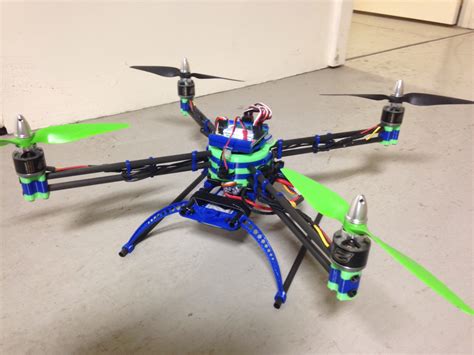 3d Printed Quadcopter Of My Own Design Discussions Diydrones