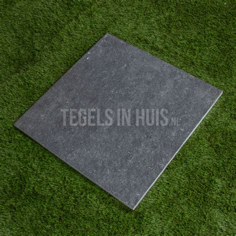 Keramische Terrastegels Tuintegels New Belgium Stone Zwart 60x60x2