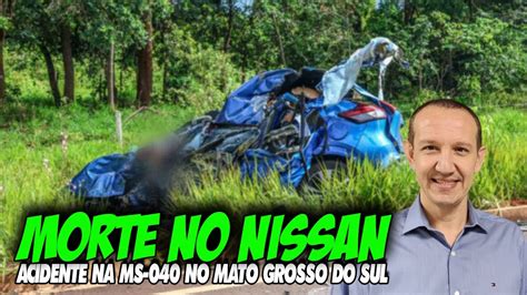 Morte No Nissan Colisão Frontal Entre Carro E Carreta Deixa Uma