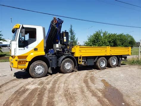 Camion Iveco Trakker X Con Hidrogrua Pm Tm En Venta En