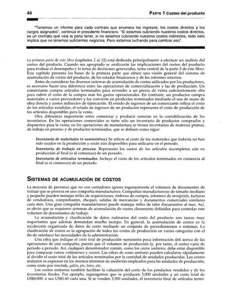 Contabilidad De Costos Ra Edici N Ralph S Polimeni Pdf