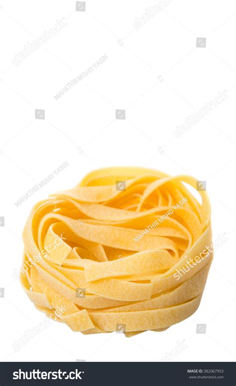 Dried Tagliatelle Pasta Ribbon Shaped Pasta Stock Photo Edit Now