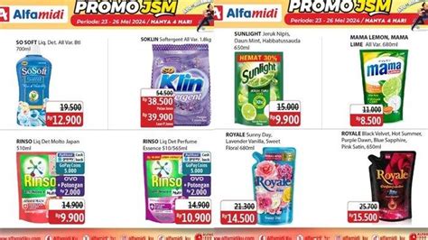 Katalog Promo Alfamidi Hari Ini Mei Deterjen Hingga Pewangi