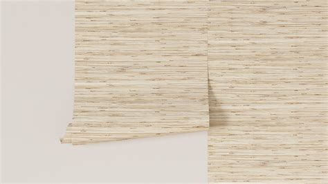 Natural Raffia Upholstered Custom Grasscloth Wallpaper Roll The