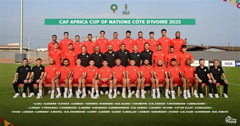 Can 2023 Voici La Photo Officielle Des Lions De Latlas H24info