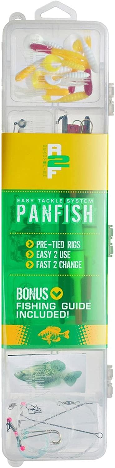 Ready 2 Fish Pan Fish Easy Tackle System Topwater Lures Amazon Canada