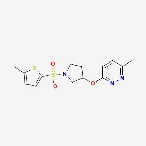 Methyl Methylthiophen Yl Sulfonyl Pyrrolidin Yl Oxy