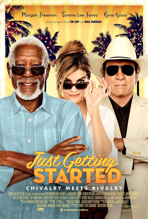 Just Getting Started 2017 Poster 1 Trailer Addict