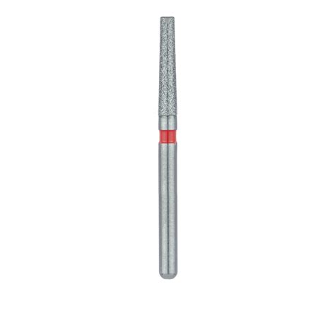 F Fg Long Tapered Flat End Diamond Bur Mm Fine Fg