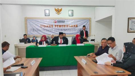 Berkurangnya Suara Pan Bawaslu Jember Gelar Sidang Pelanggaran