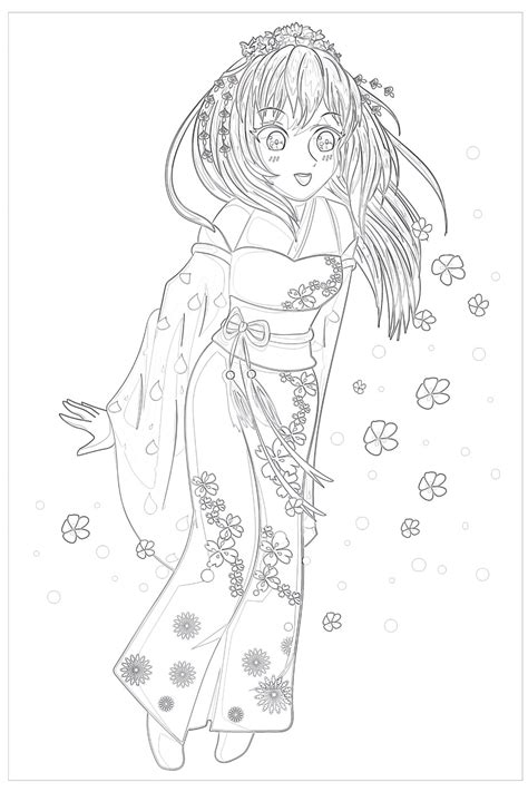 Mignon Anime Pages Colorier Mimi Panda