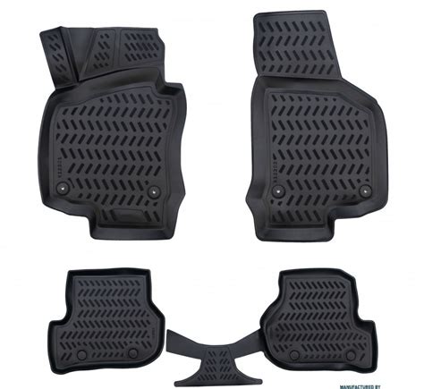 Set Covorase Auto Cauciuc VW Golf V 2003 2008 Forma Tavita