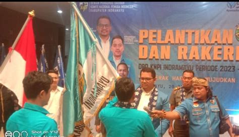 Khamzah Fansuri Resmi Dilantik Sebagi Ketua DPD KNPI Indramayu Periode