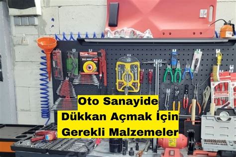 2024 Oto Sanayide Tamir Dükkanı Açmak 2024 Maliyet ve Kazançları