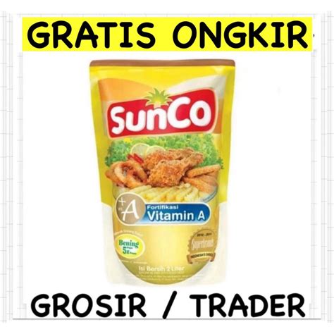 Jual Minyak Goreng Sunco Pouch 2 Liter Shopee Indonesia