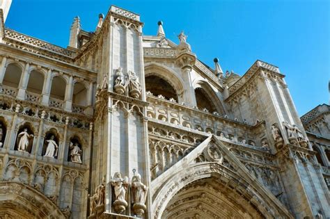 Premium Photo Looking Up On The Primatial Cathedral Of Saint Mary In