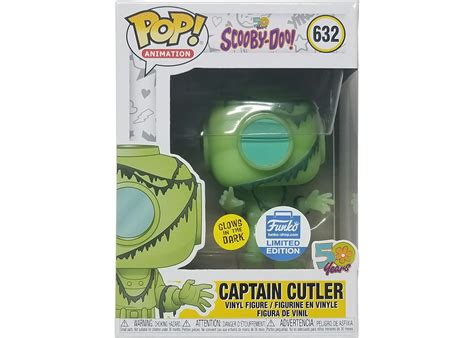 Funko Pop! Animation Scooby Doo Captain Cutler (Glow) Funko Shop Exclusive Figure #632