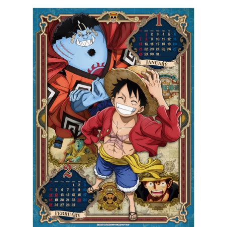 Calendrier A2 2024 One Piece Meccha Japan