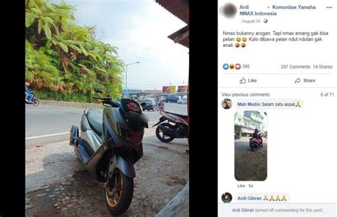 Berasa Naik Moge Sikap Pengendara Yamaha NMax Jadi Arogan Carmudi