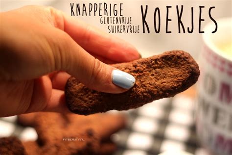 Recept Knapperige Glutenvrije Suikervrije Koekjes Fitbeauty