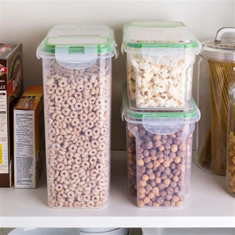 KSP Stor Fresh Cereal Container Combo - Set of 3 (Green) | Kitchen ...