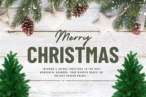 130 Inspirational Merry Christmas Text Greetings For Grandma