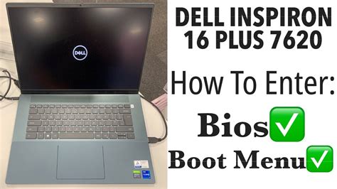 Dell Inspiron 16 Plus 7620 How To Enter Bios UEFI Boot Menu