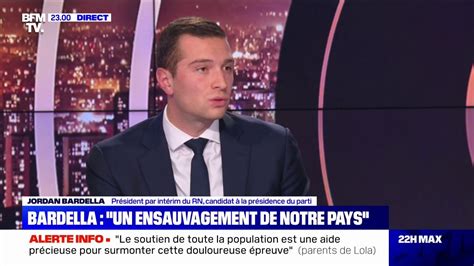 Jordan Bardella Sur Le Terme Francocide Ric Zemmour C Est Monsieur