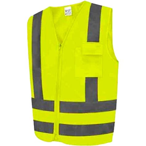 Colete Refletivo XXG Classe 2 Amarelo 1 Bolso PLASTCOR 60 001 173