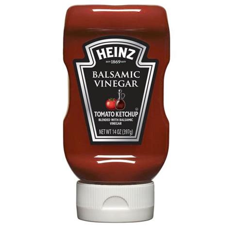 Heinz Tomato Ketchup Balsamic Vinegar 14 Ounce Pack Of 6 Grocery And Gourmet Food