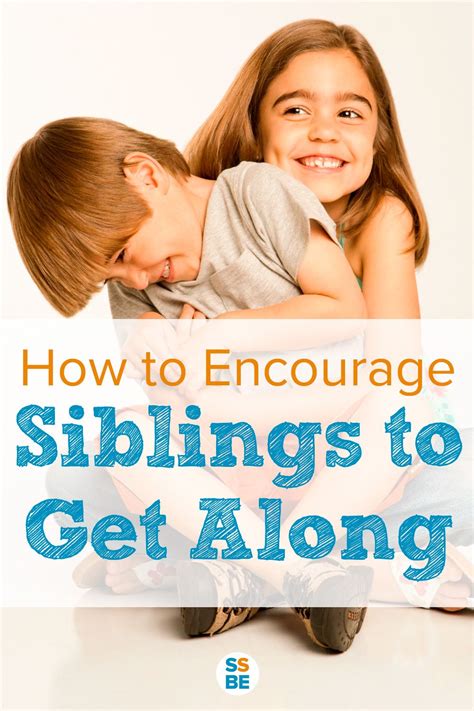 Ways To Get Along Better With Siblings