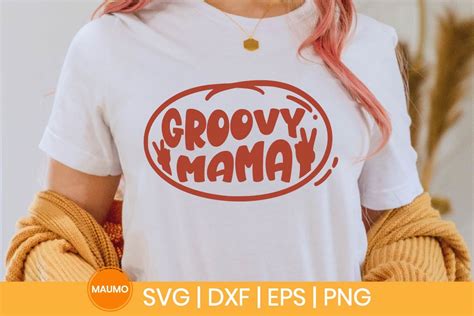 Groovy Mama Retro Svg Quote Graphic By Maumo Designs · Creative Fabrica