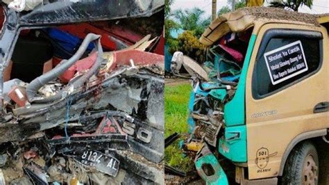 Kecelakaan Maut Tadi Pukul 11 15 Wib Seorang Sopir Tewas Terjepit