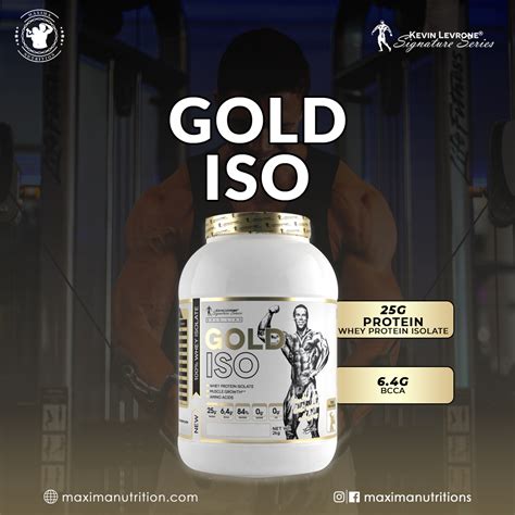 Kevin Levrone Gold Iso Maxima Nutrition