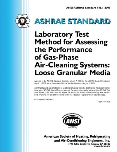 Ansi Ashrae Standard Laboratory Test Method For Assessing